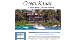 Desktop Screenshot of kauai-vacation-rental-condos.com