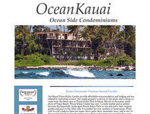 Tablet Screenshot of kauai-vacation-rental-condos.com